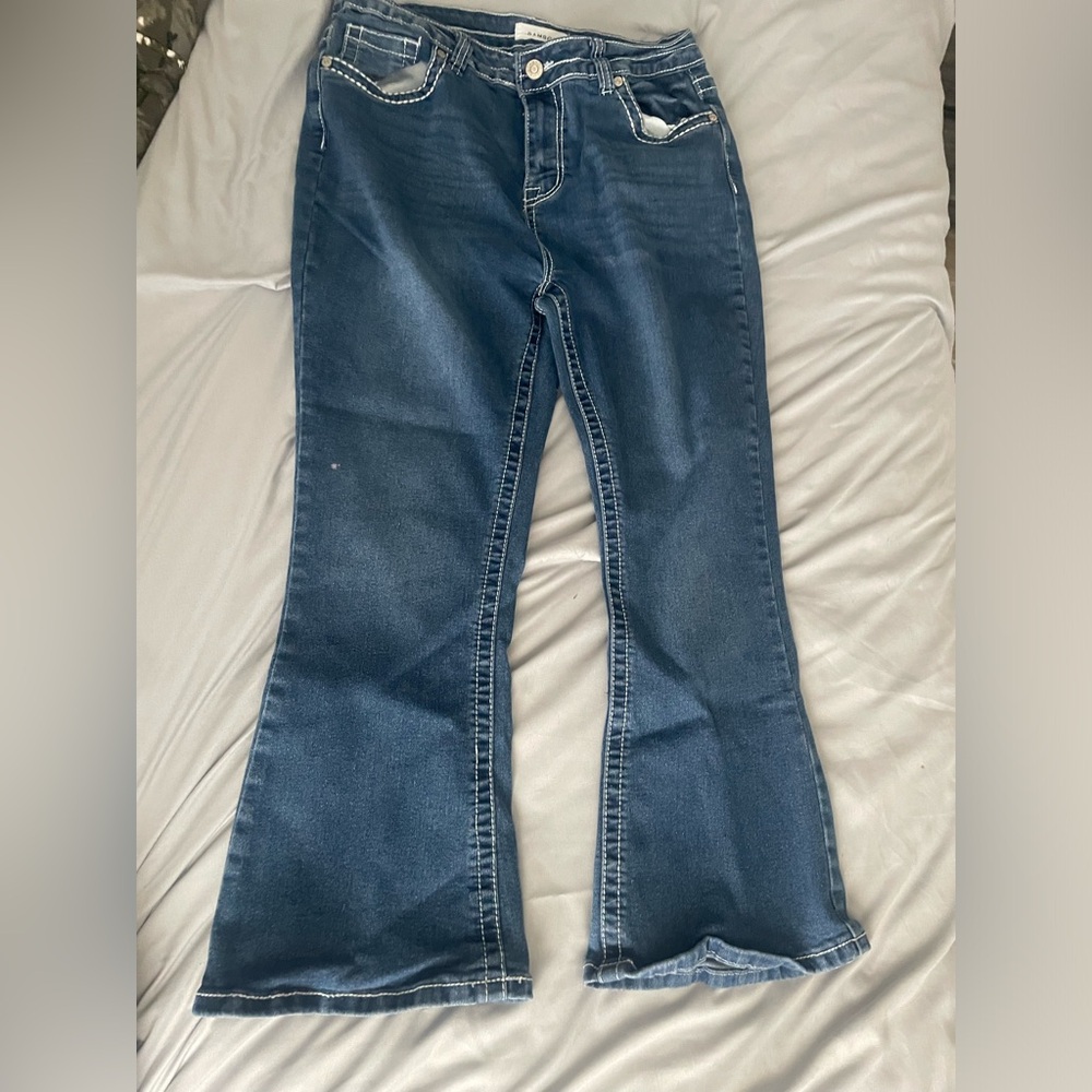 flared jeans